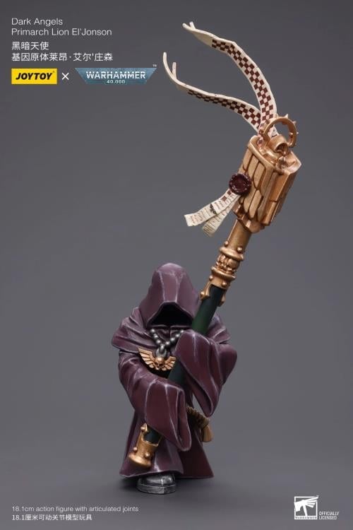 Warhammer 40k Dark Angels Primarch Lion El'Jonson 1/18 Scale Action Figure Gallery Image 23