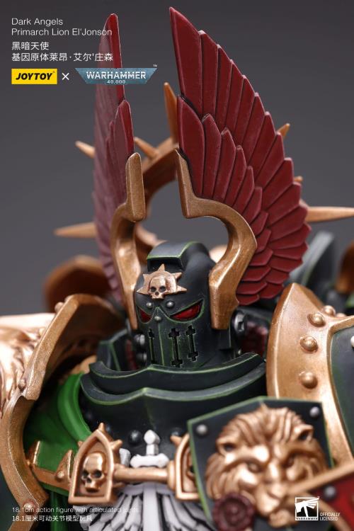Warhammer 40k Dark Angels Primarch Lion El'Jonson 1/18 Scale Action Figure Gallery Image 18