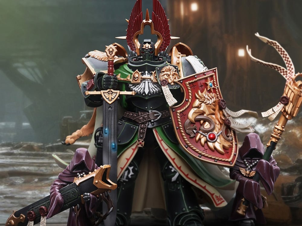 Warhammer 40k Dark Angels Primarch Lion El'Jonson 1/18 Scale Action Figure Gallery Image 1