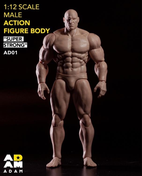 Comic Style Super Strong 1/12 Scale Male Action Figure Gallery Image 3