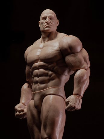 Comic Style Super Strong 1/12 Scale Male Action Figure Gallery Image 2