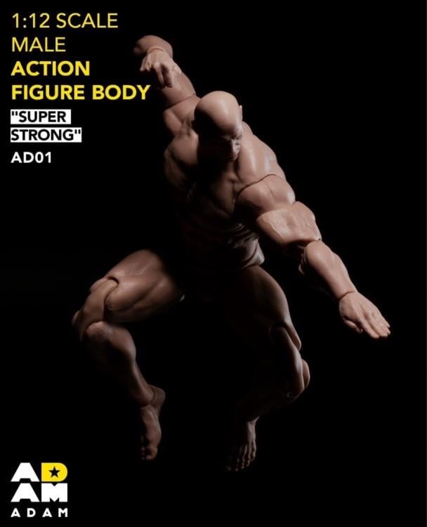 Comic Style Super Strong 1/12 Scale Male Action Figure Gallery Image 10