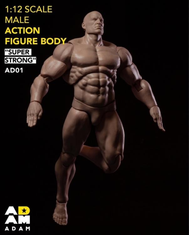 Comic Style Super Strong 1/12 Scale Male Action Figure Gallery Image 4