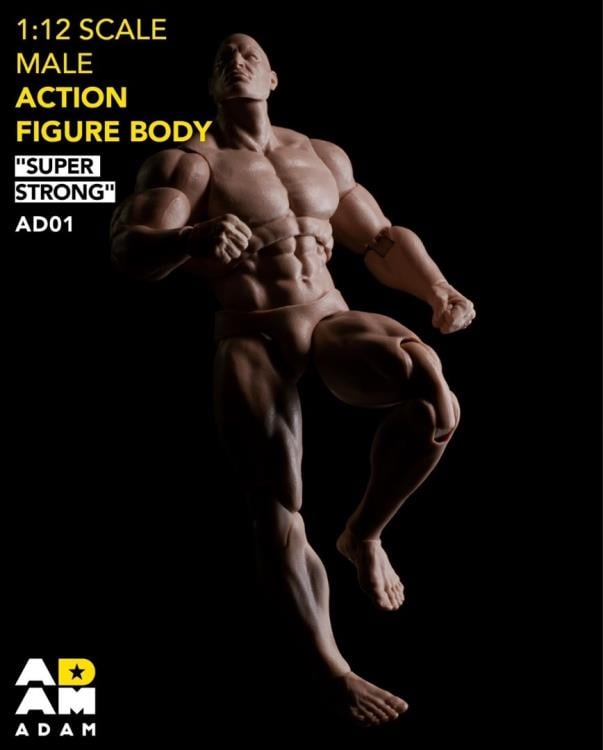 Comic Style Super Strong 1/12 Scale Male Action Figure Gallery Image 9