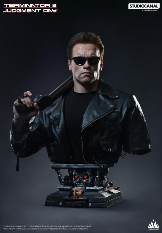 Terminator 2: Judgement Day T-800 1/1 Scale Limited Edition Bust Gallery Image 3