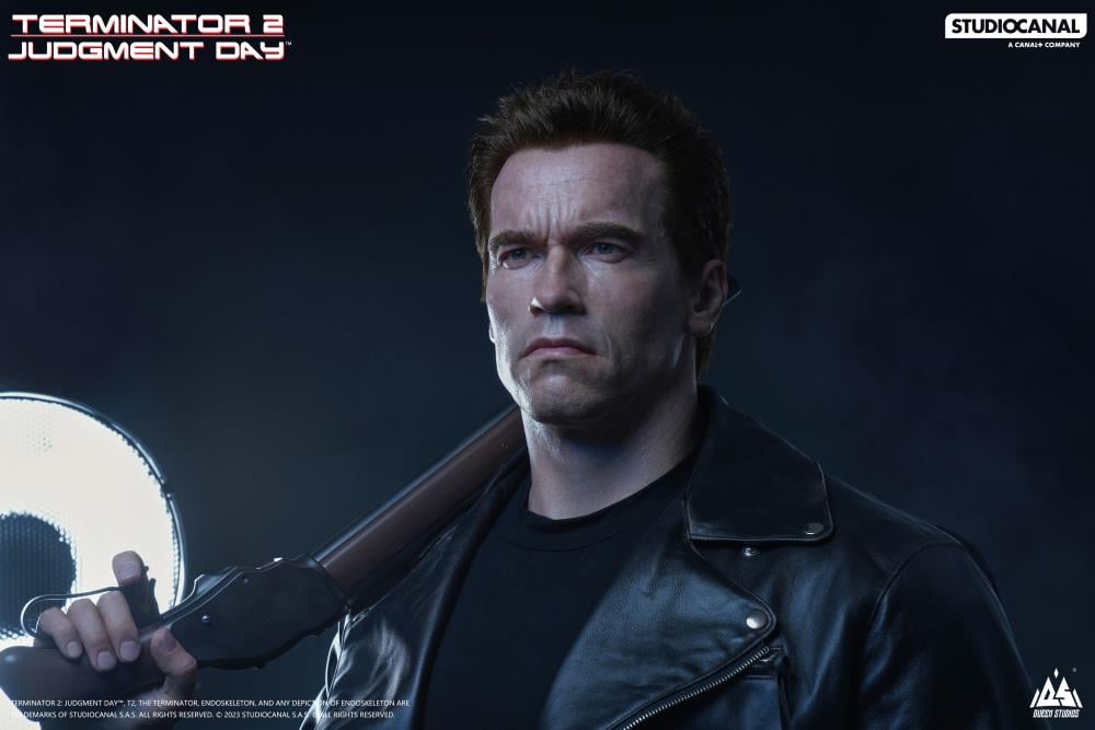 Terminator 2: Judgement Day T-800 1/1 Scale Limited Edition Bust Gallery Image 17