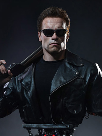 Terminator 2: Judgement Day T-800 1/1 Scale Limited Edition Bust Gallery Image 2