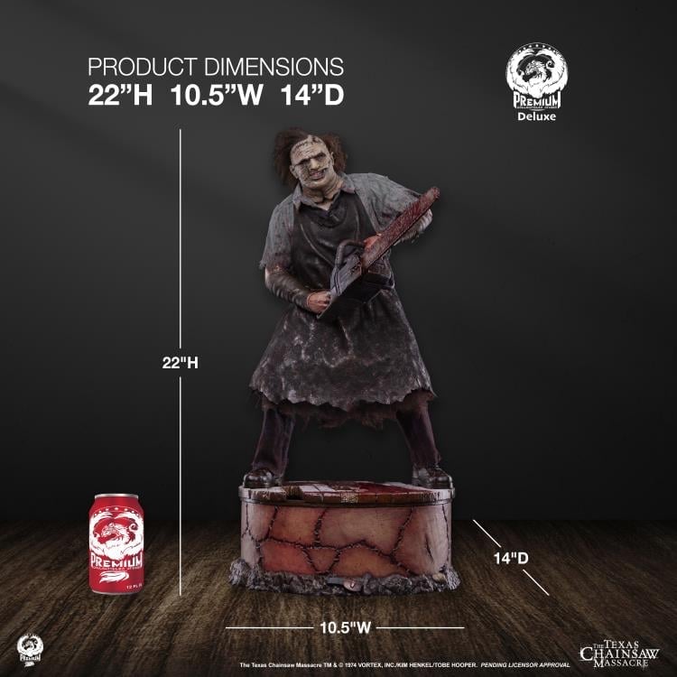 The Texas Chainsaw Massacre Leatherface (Deluxe Ver.) 1/4 Scale Statue Gallery Image 25