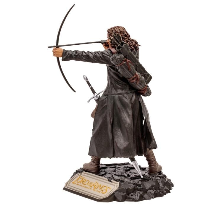 The Lord of the Rings: The Fellowship of the Ring Movie Maniacs WB 100 Aragorn 6" Limited Edition Figure Gallery Image 5