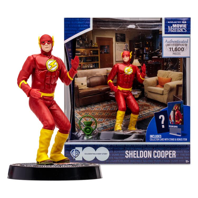 The Big Bang Theory Movie Maniacs WB 100 Sheldon Cooper 6" Limited Edition Figure Gallery Image 11