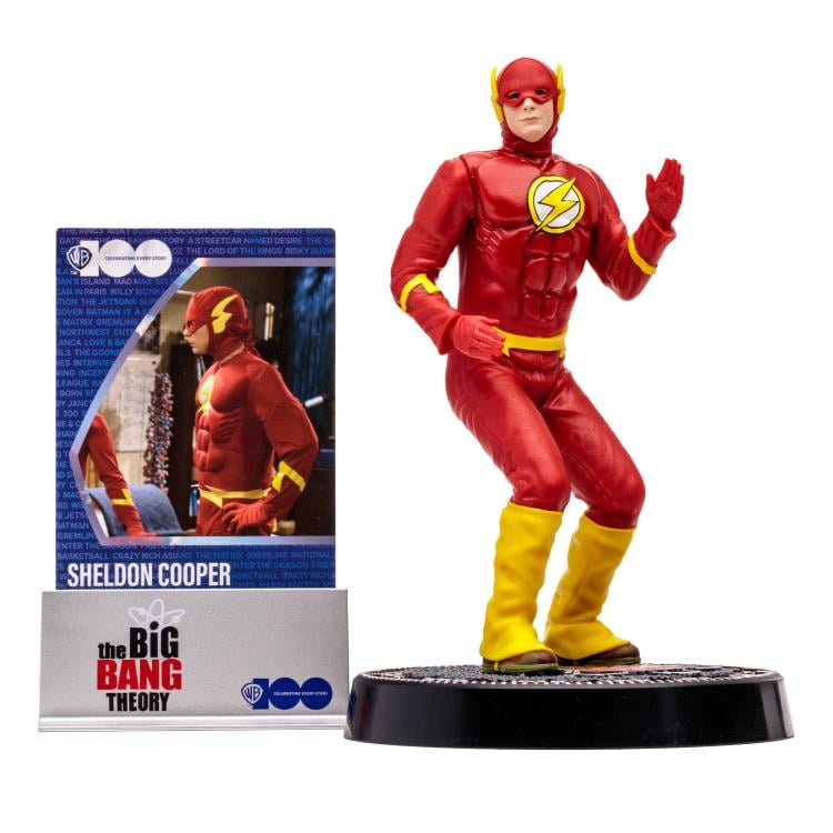 The Big Bang Theory Movie Maniacs WB 100 Sheldon Cooper 6" Limited Edition Figure Gallery Image 8