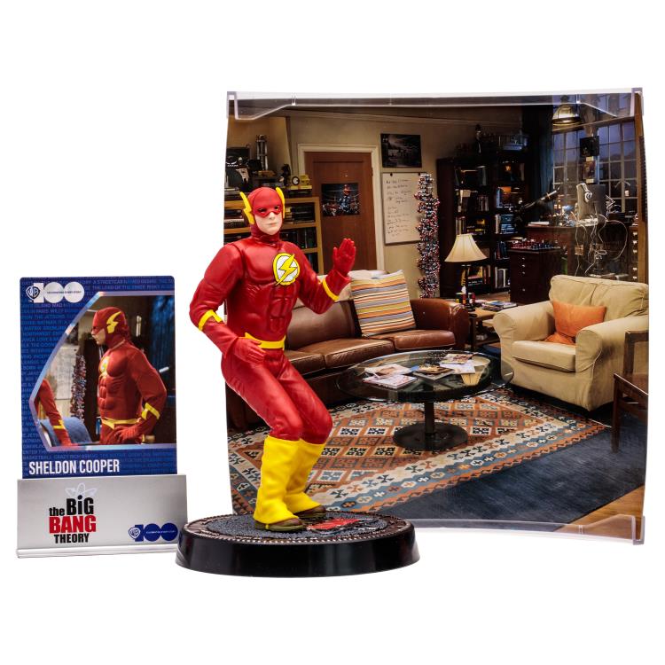 The Big Bang Theory Movie Maniacs WB 100 Sheldon Cooper 6" Limited Edition Figure Gallery Image 9