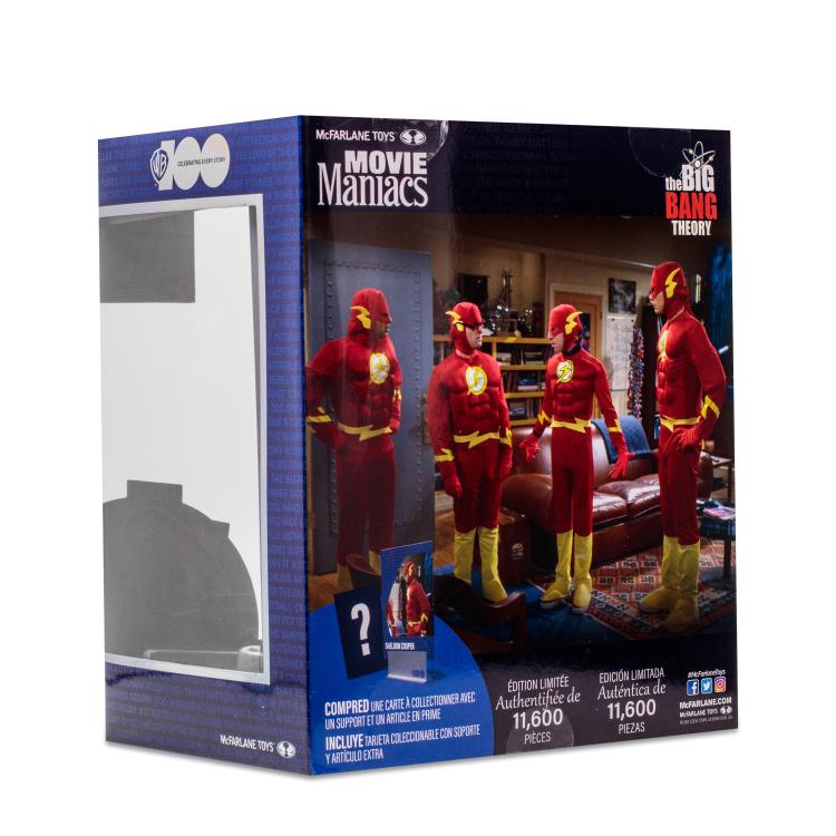The Big Bang Theory Movie Maniacs WB 100 Sheldon Cooper 6" Limited Edition Figure Gallery Image 14