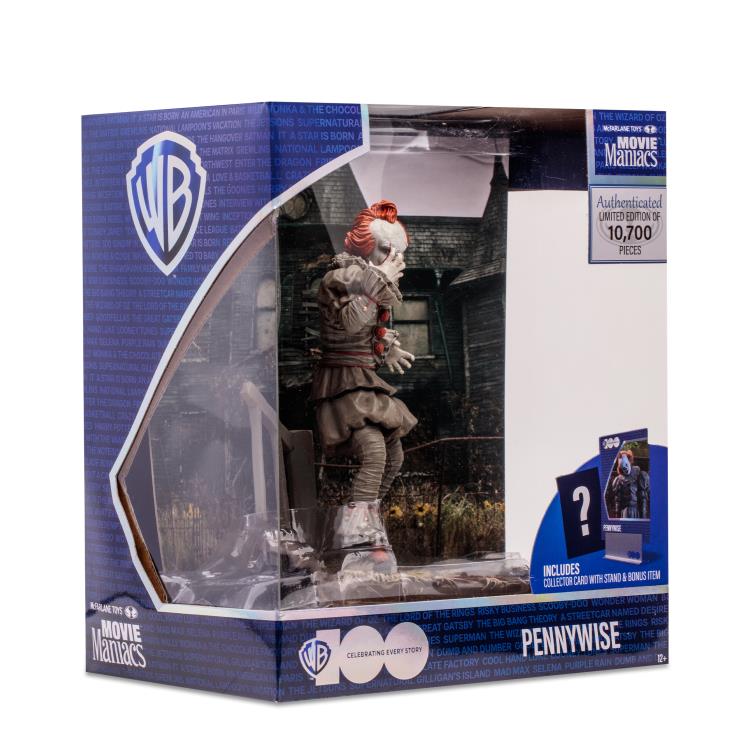 IT Chapter Two Movie Maniacs WB 100 Pennywise 6" Limited Edition Figure Gallery Image 13