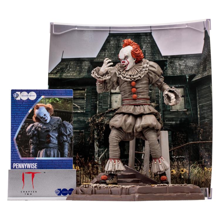 IT Chapter Two Movie Maniacs WB 100 Pennywise 6" Limited Edition Figure Gallery Image 9