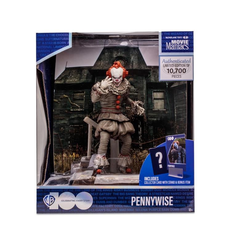 IT Chapter Two Movie Maniacs WB 100 Pennywise 6" Limited Edition Figure Gallery Image 12