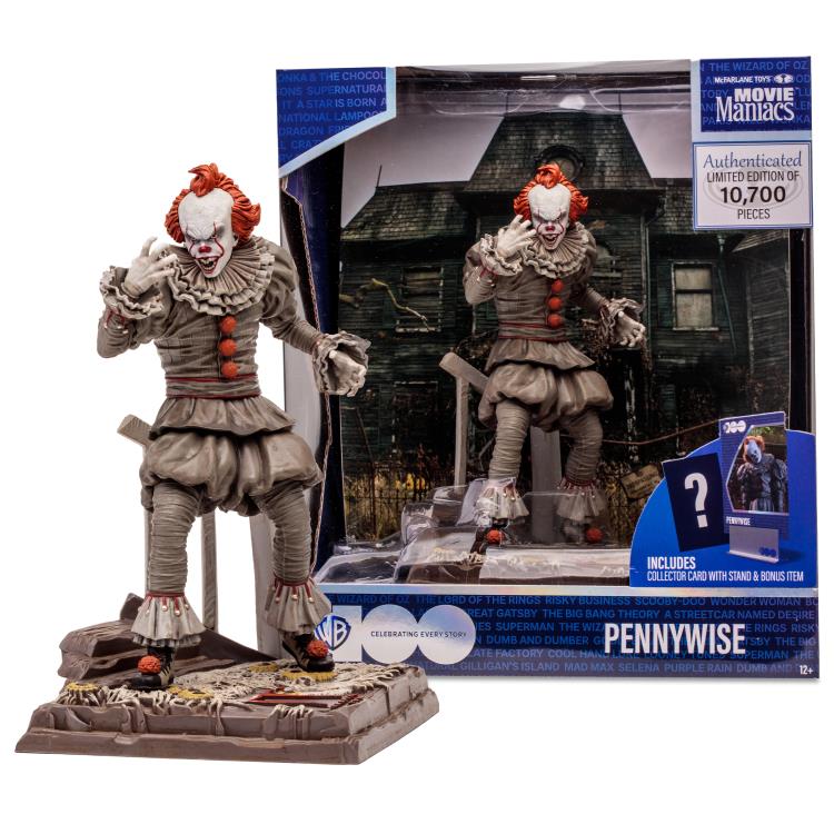 IT Chapter Two Movie Maniacs WB 100 Pennywise 6" Limited Edition Figure Gallery Image 11
