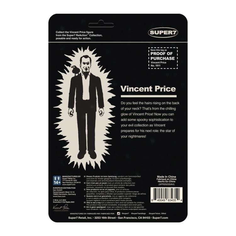 Vincent Price ReAction Monster Glow Figure Gallery Image 9