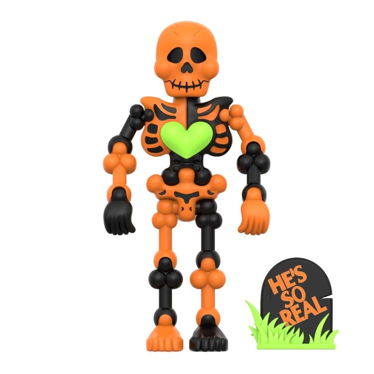Mr. Bones ReAction Mr. Bones (Orange/Black) Figure Gallery Image 5