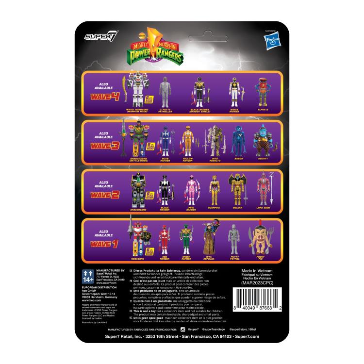Mighty Morphin Power Rangers ReAction Megazord (Halloween) Figure Gallery Image 7