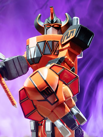 Mighty Morphin Power Rangers ReAction Megazord (Halloween) Figure Gallery Image 2
