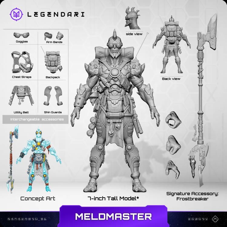 Legendari MeldMaster Action Figure Gallery Image 7