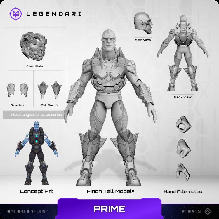 Legendari Prime Action Figure Gallery Image 7
