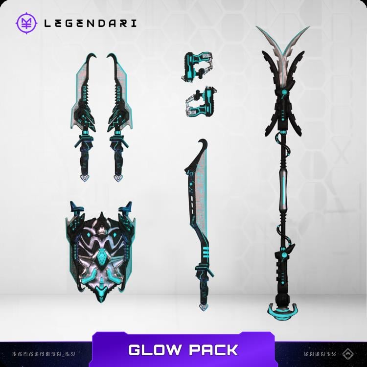 Legendari Glow Weapons Pack Gallery Image 3