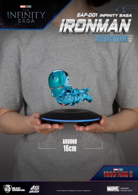 Avengers: The Infinity Saga Egg Attack Floating EAF-001 Iron Man (Stealth Mode) Figure Gallery Image 9