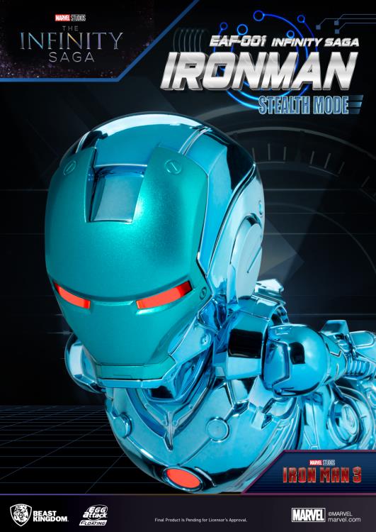 Avengers: The Infinity Saga Egg Attack Floating EAF-001 Iron Man (Stealth Mode) Figure Gallery Image 7