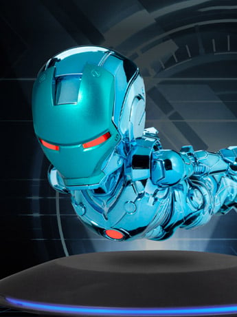 Avengers: The Infinity Saga Egg Attack Floating EAF-001 Iron Man (Stealth Mode) Figure Gallery Image 2