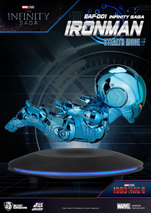 Avengers: The Infinity Saga Egg Attack Floating EAF-001 Iron Man (Stealth Mode) Figure Gallery Image 5