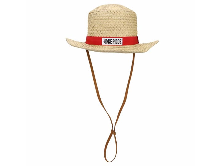 One Piece Luffy Cosplay Straw Bucket Hat Gallery Image 1