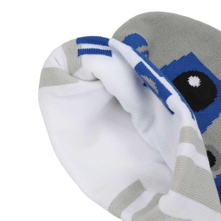Star Wars R2-D2 Big Face Cuff Beanie Gallery Image 5
