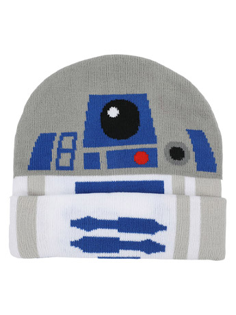 Star Wars R2-D2 Big Face Cuff Beanie Gallery Image 2