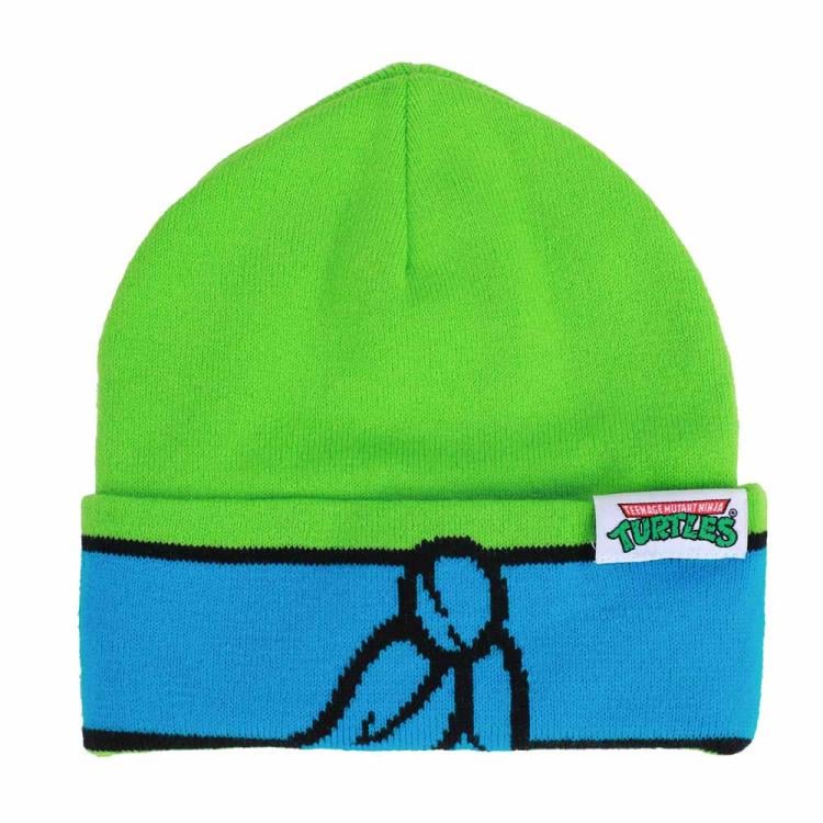 Teenage Mutant Ninja Turtles Leonardo Cosplay Roll Down Beanie Gallery Image 5