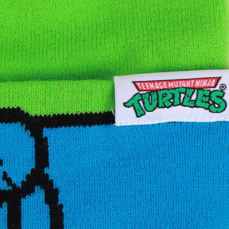Teenage Mutant Ninja Turtles Leonardo Cosplay Roll Down Beanie Gallery Image 6