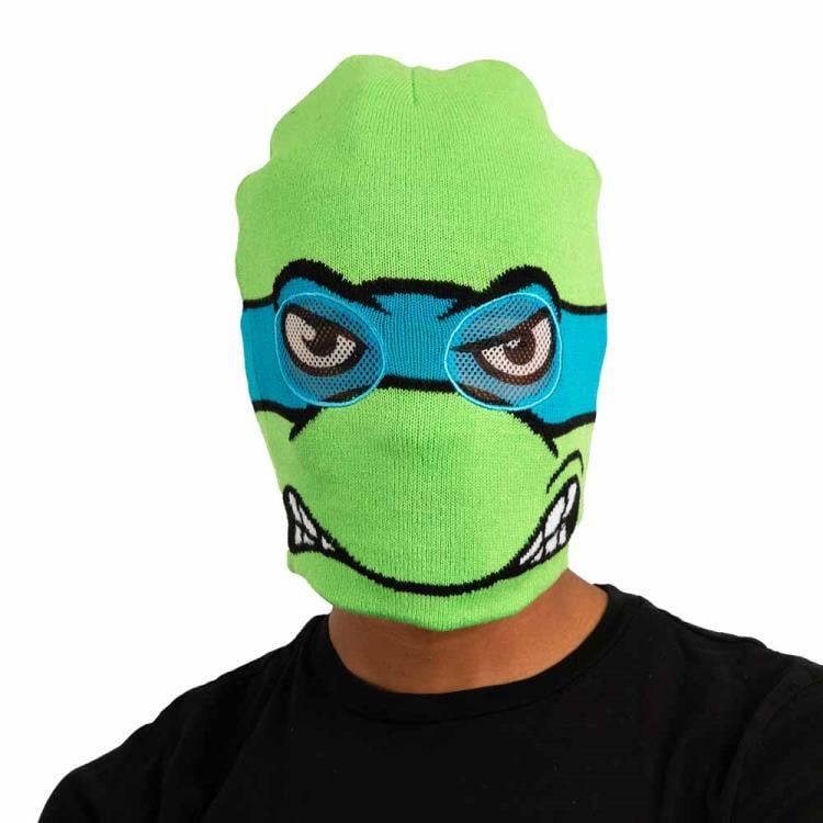 Teenage Mutant Ninja Turtles Leonardo Cosplay Roll Down Beanie Gallery Image 10