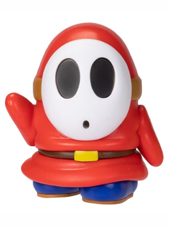 World of Nintendo Shy Guy with Question Block 4-Inch Scale Figure Gallery Image 2