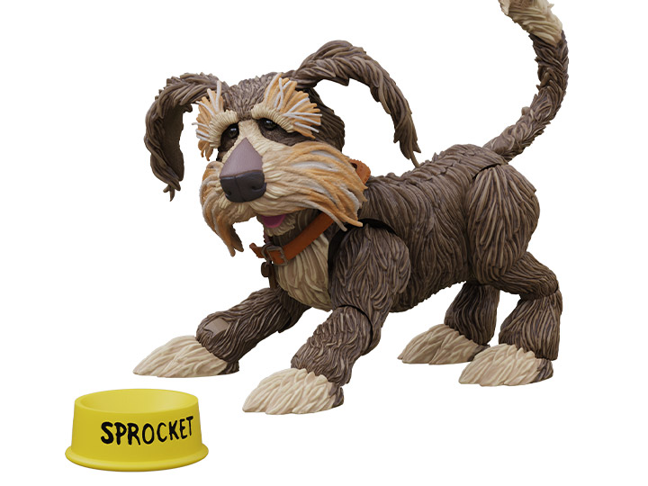 Fraggle Rock Sprocket Deluxe Action Figure Gallery Image 1