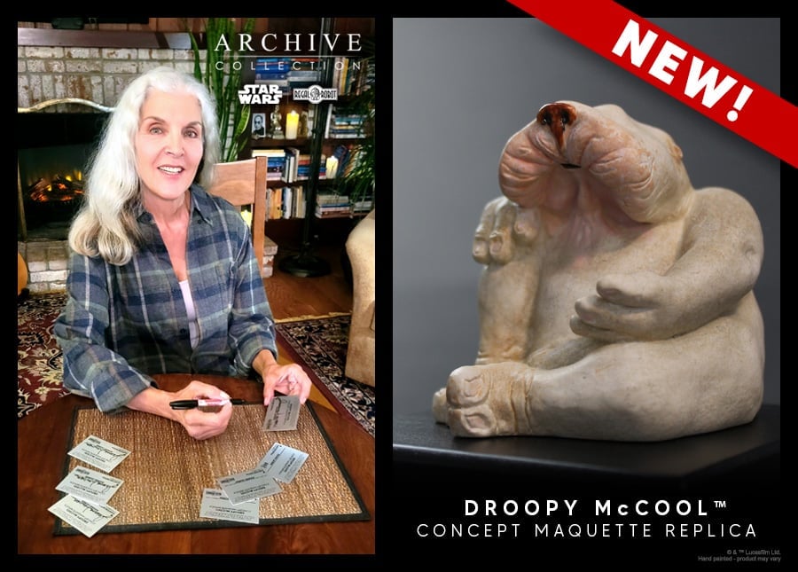 Star Wars: Return of the Jedi Droopy McCool Maquette Limited Edition Replica Gallery Image 11