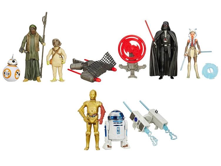 Star Wars 3.75" 2-Packs Wave 2 Set of 3 Gallery Image 1