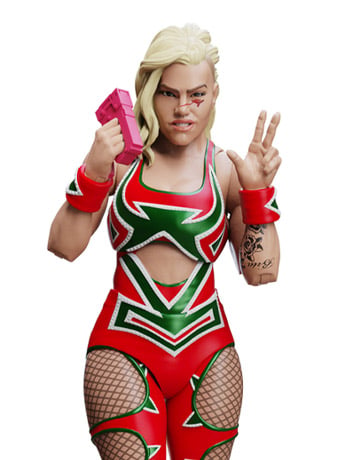 Legends of Lucha Libre Taya Valkyrie Premium Collector Figure Gallery Image 2