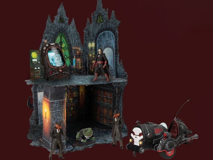 Rumble Society 5 Points Nocturnal Tower Playset Gallery Image 1