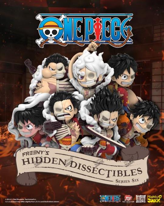 ONEPIECE ALL PAGES くま ジニー ボニー ベガパンク４点セット One Piece Freeny's Hidden Dissectibles Funboxx (Luffy's Gears