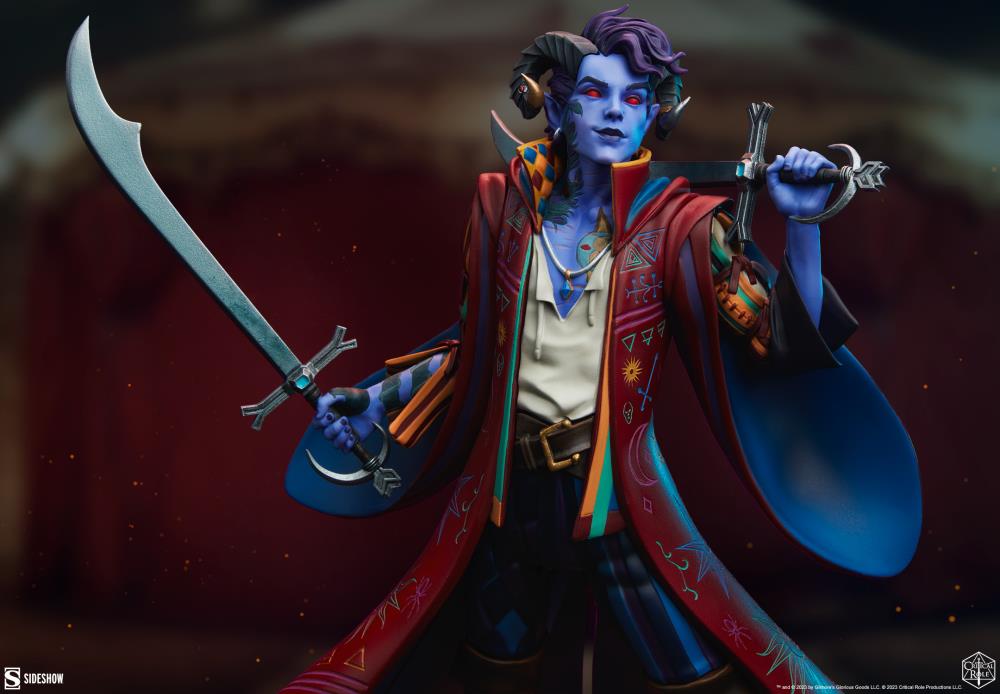 Critical Role Mighty Nein Mollymauk Tealeaf Statue Gallery Image 13