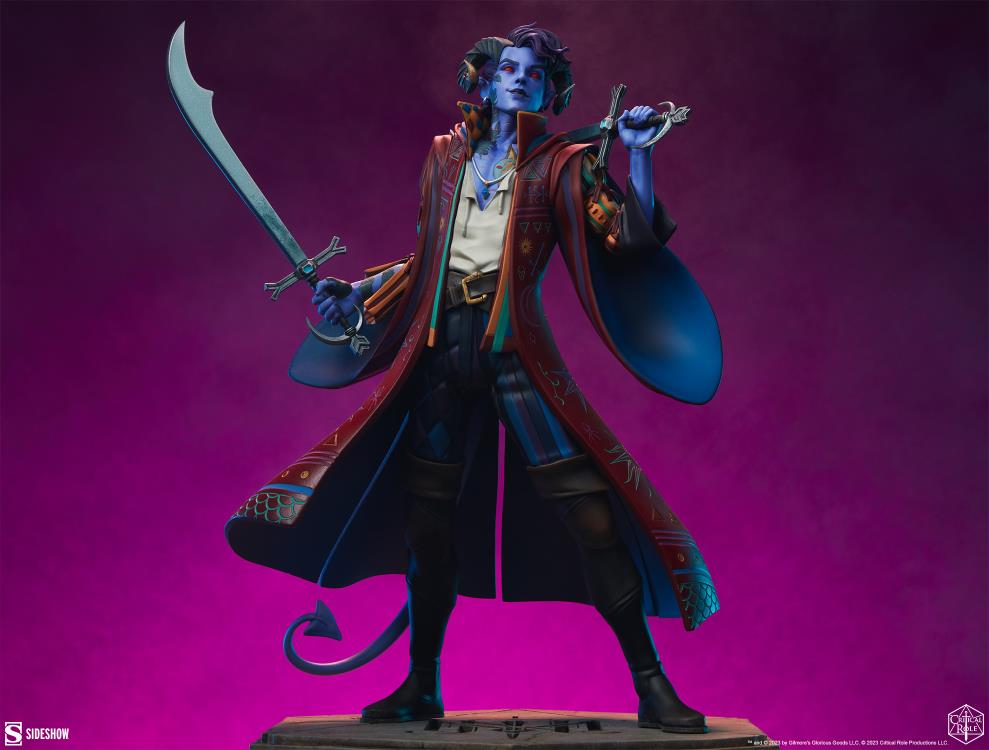 Critical Role Mighty Nein Mollymauk Tealeaf Statue Gallery Image 16