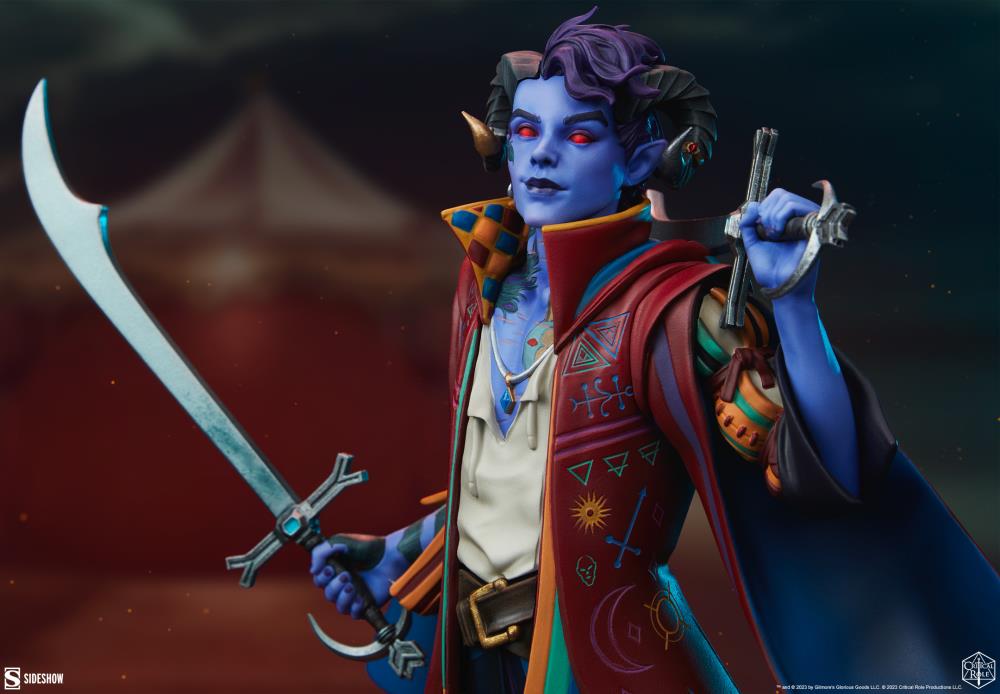 Critical Role Mighty Nein Mollymauk Tealeaf Statue Gallery Image 12