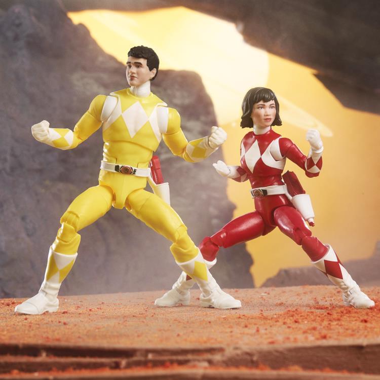 Mighty Morphin Power Rangers Lightning Collection Boom Comics Red & Yellow Ranger "Swap" Two-Pack Gallery Image 3