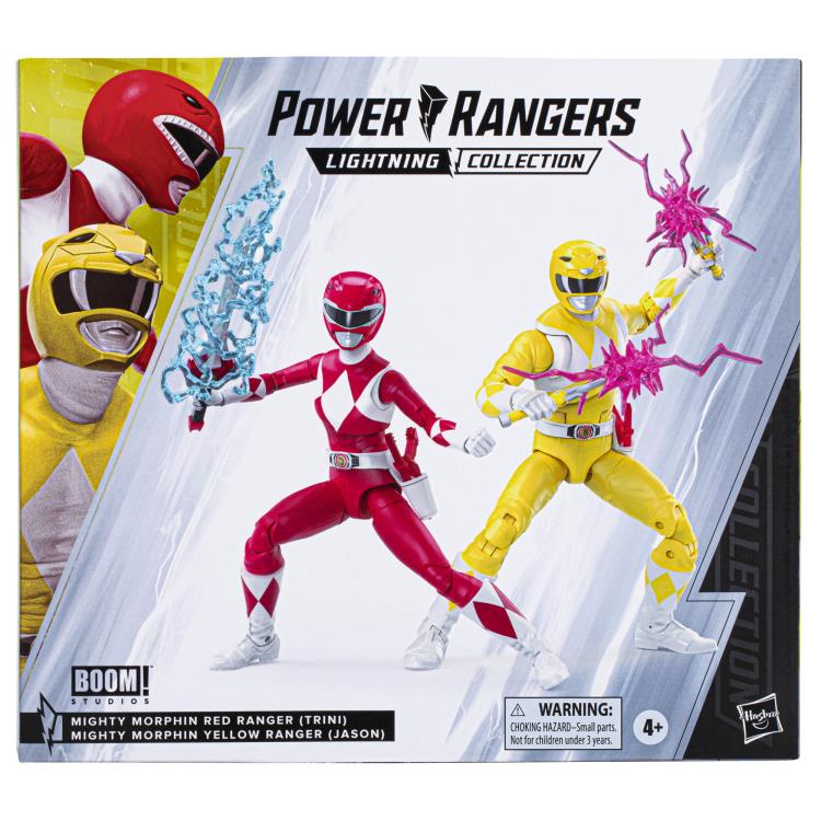 Mighty Morphin Power Rangers Lightning Collection Boom Comics Red & Yellow Ranger "Swap" Two-Pack Gallery Image 16